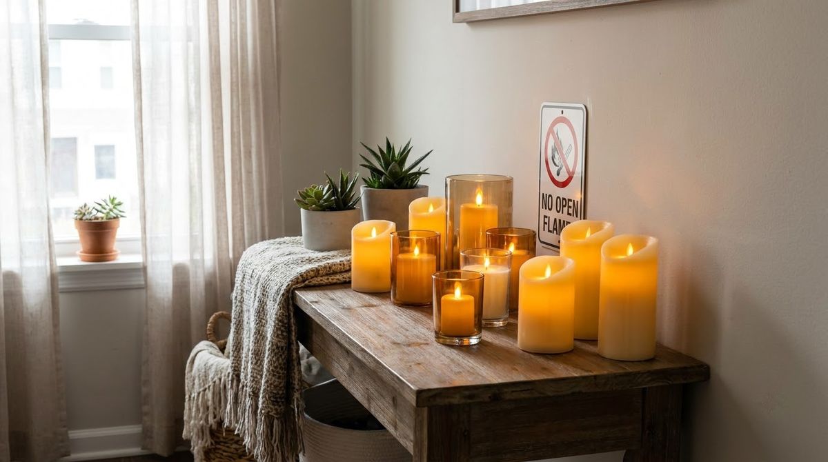 Choose Flameless LED Candles: dorm room ideas idea Choose Flameless LED Candles: dorm room ideas idea