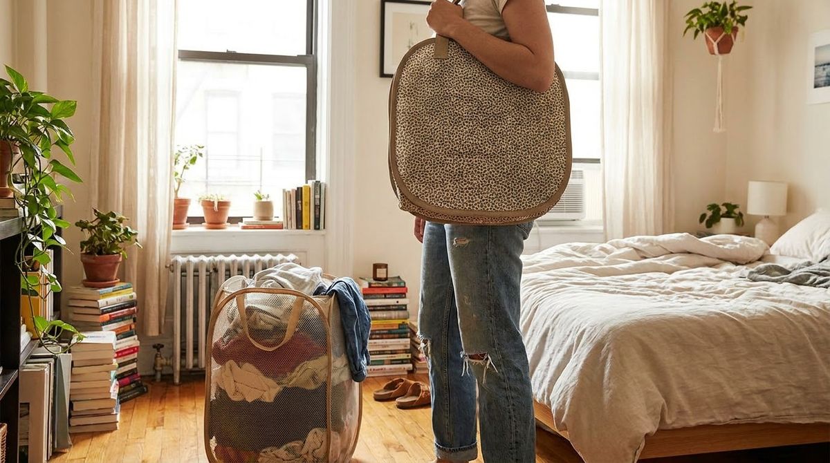 Use a Pop-Up Hamper: dorm room ideas idea Use a Pop-Up Hamper: dorm room ideas idea