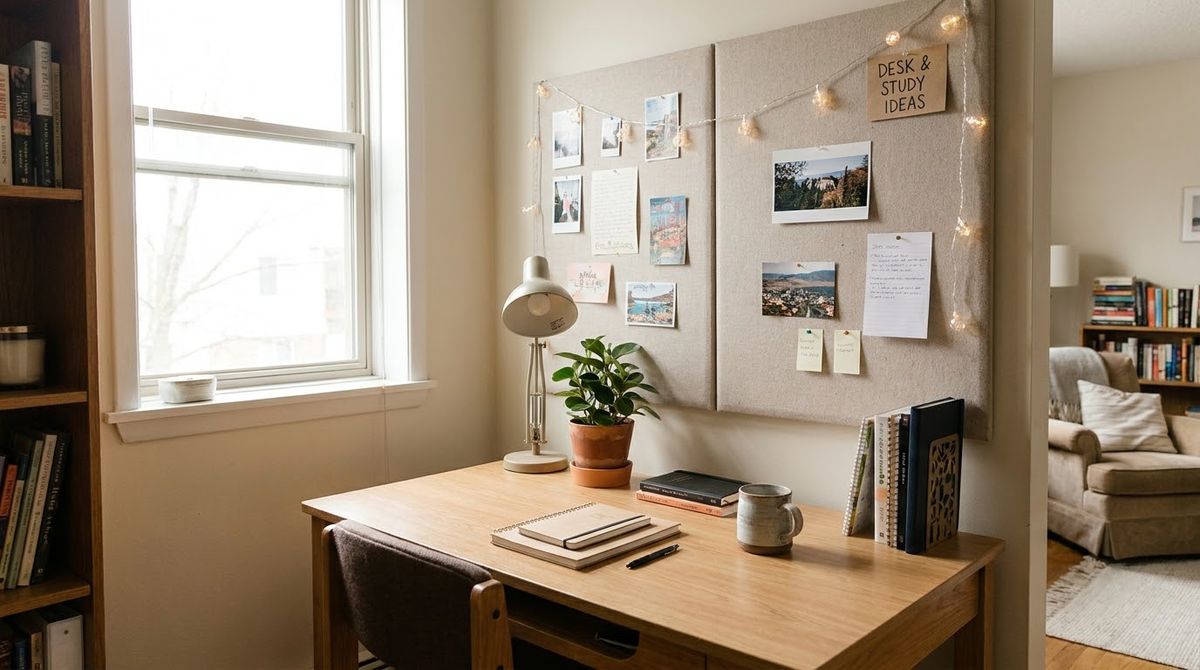 Desk and Study Ideas: dorm room ideas Desk and Study Ideas: dorm room ideas
