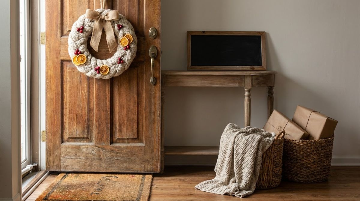 Cost Snapshot: christmas front door ideas