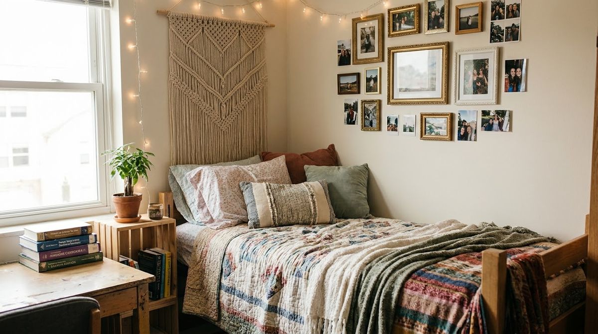Boho Dorm Ideas: aesthetic dorm room ideas Boho Dorm Ideas: aesthetic dorm room ideas