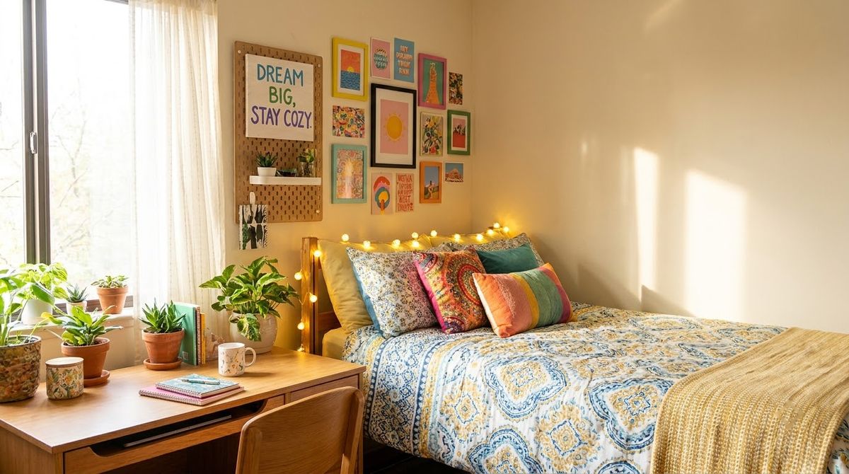 Colorful Dopamine Dorm Ideas: aesthetic dorm room ideas Colorful Dopamine Dorm Ideas: aesthetic dorm room ideas