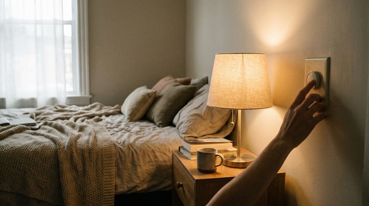 Dimmable Bulbs for the Bedtime Wind-Down: cozy bedroom ideas idea