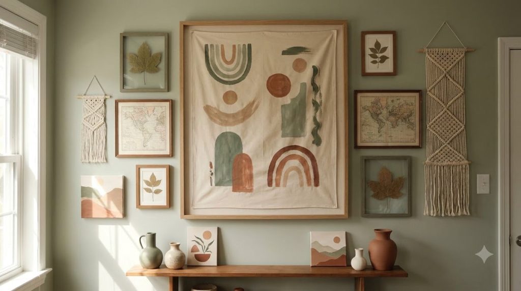 18 Cheap DIY Wall Art Ideas (Most Under $20)