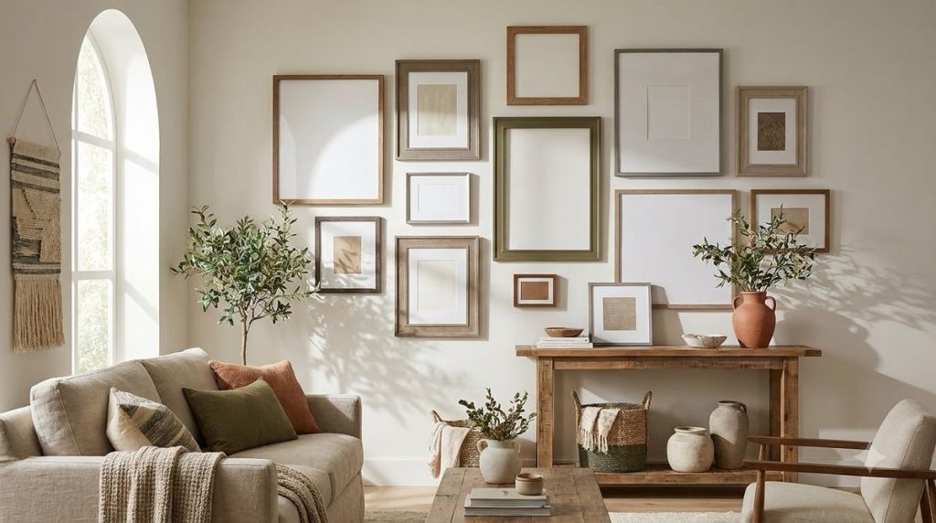 8 Gallery Wall Layout Templates 2026 (With Exact Frame Sizes)
