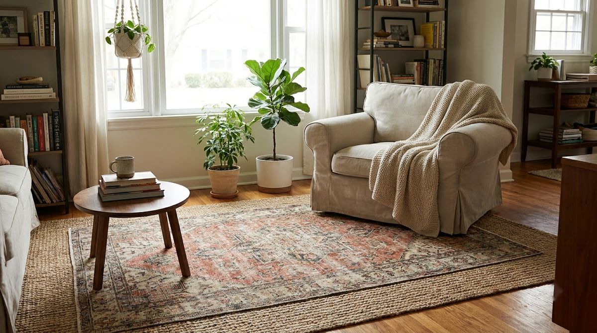 Seating and Furniture: boho living room ideas