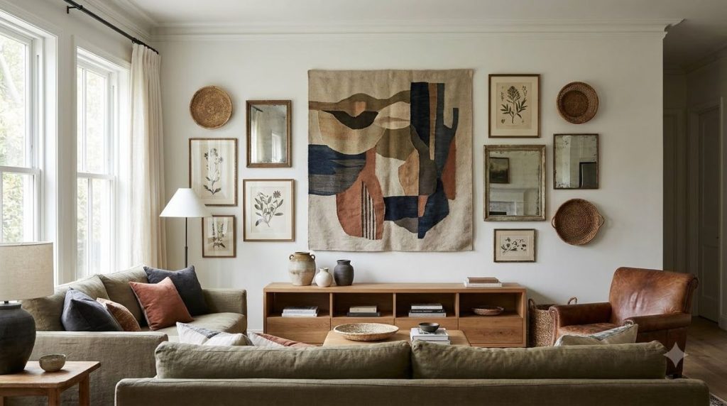 40 Living Room Wall Decor Ideas: What to Hang Above the Sofa