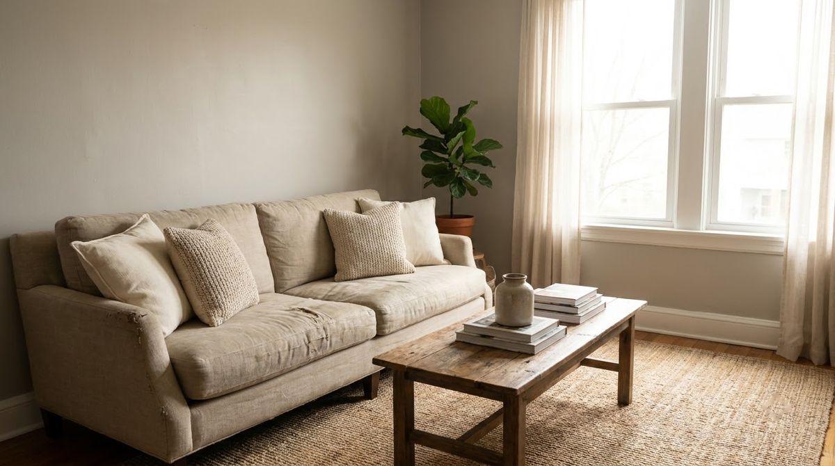 The Neutral Foundation: modern farmhouse living room ideas The Neutral Foundation: modern farmhouse living room ideas