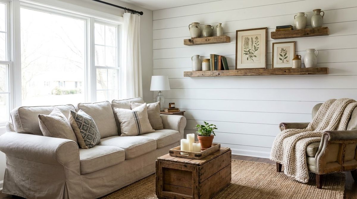 Budget Transformations: modern farmhouse living room ideas Budget Transformations: modern farmhouse living room ideas