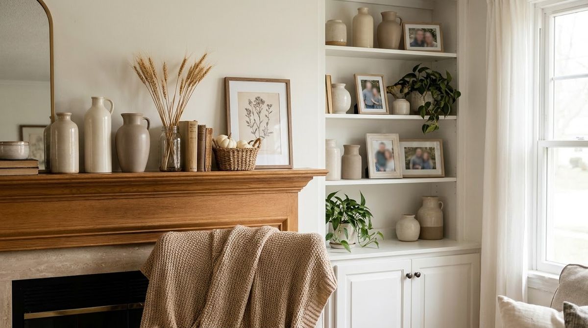 Mantel and Shelf Styling Mantel and Shelf Styling
