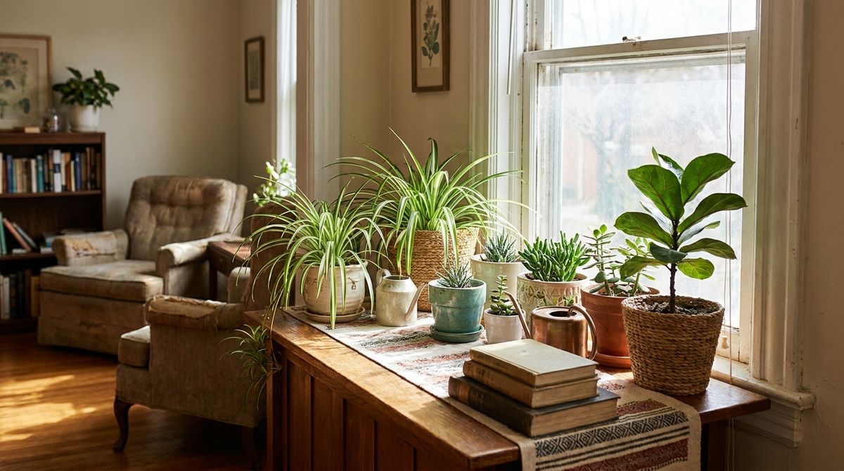 Sunny Windowsill Plants