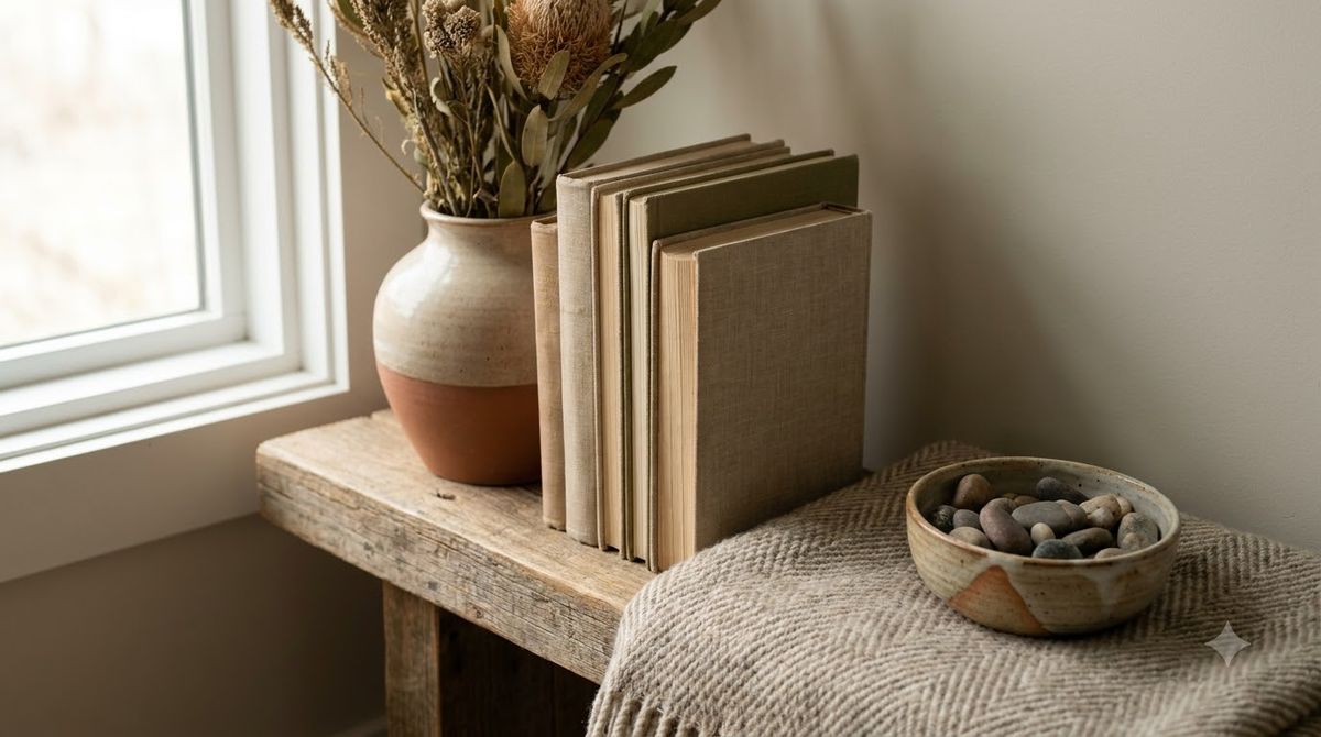 Pendant light hanging low over a dining table with warm glow, showing correct height