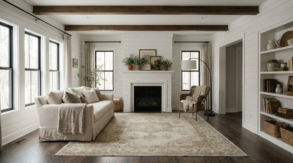 30 Modern Farmhouse Living Room Ideas, Cozy and Chic