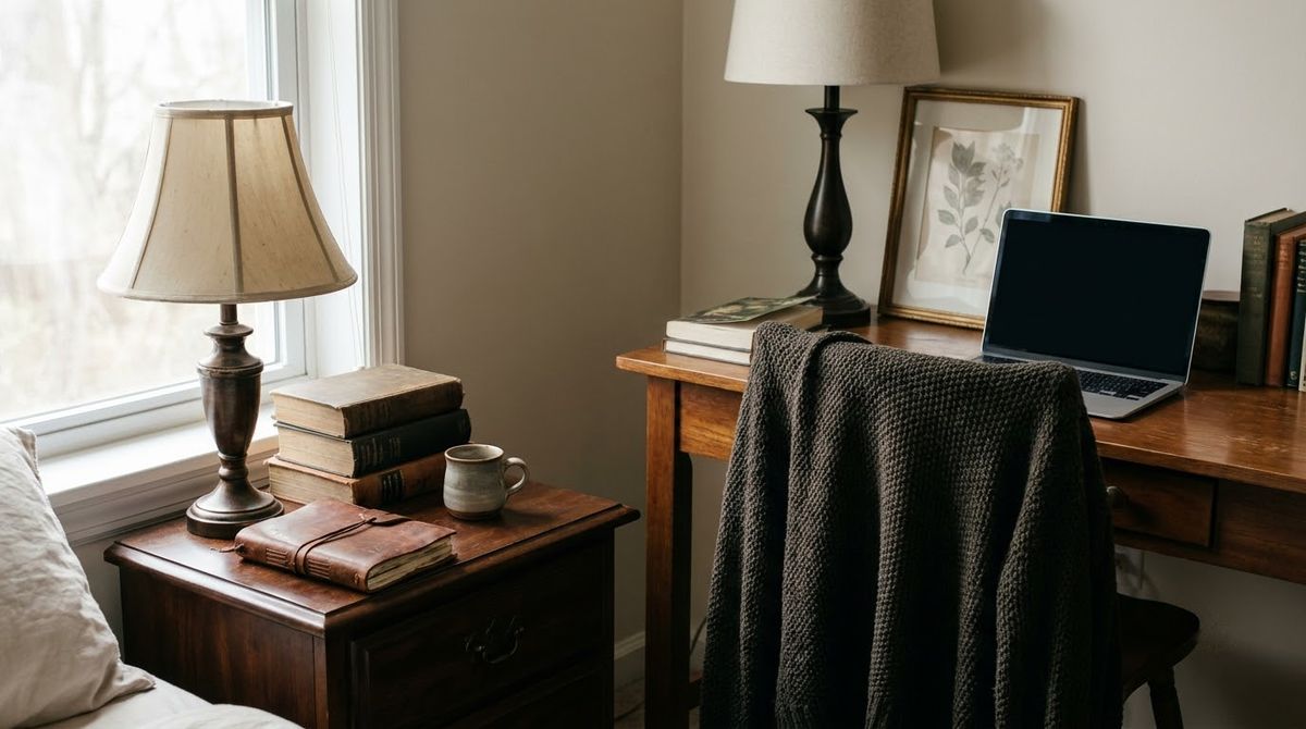 Bedside and Desk Props Bedside and Desk Props