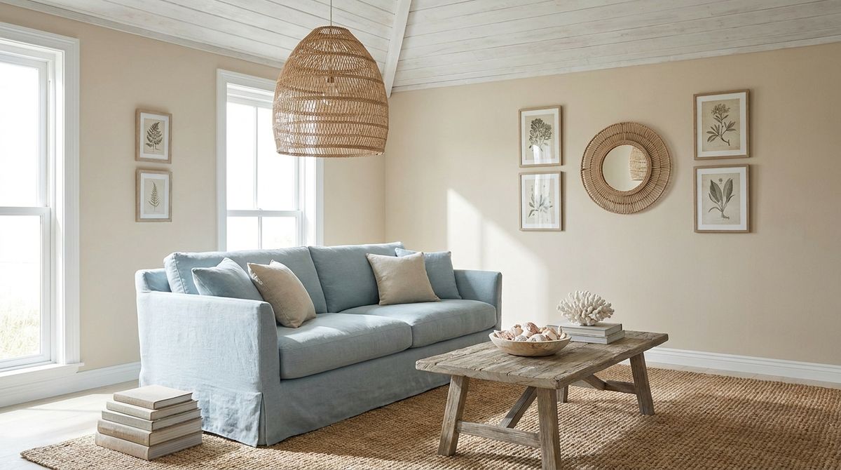 The One Texture Mistake That Kills Coastal Rooms