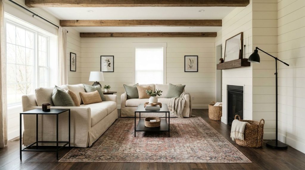 Modern Farmhouse Decor Budget: How Much It Costs to Get the Look Room by Room