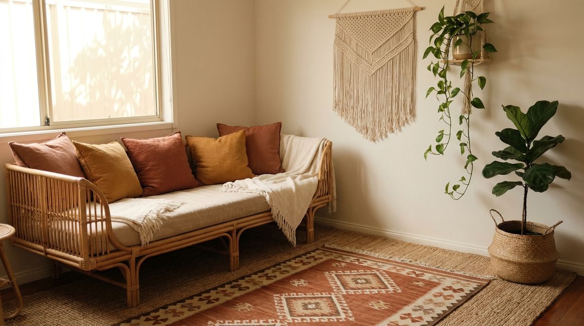Boho no-drill renter storage Boho no-drill renter storage