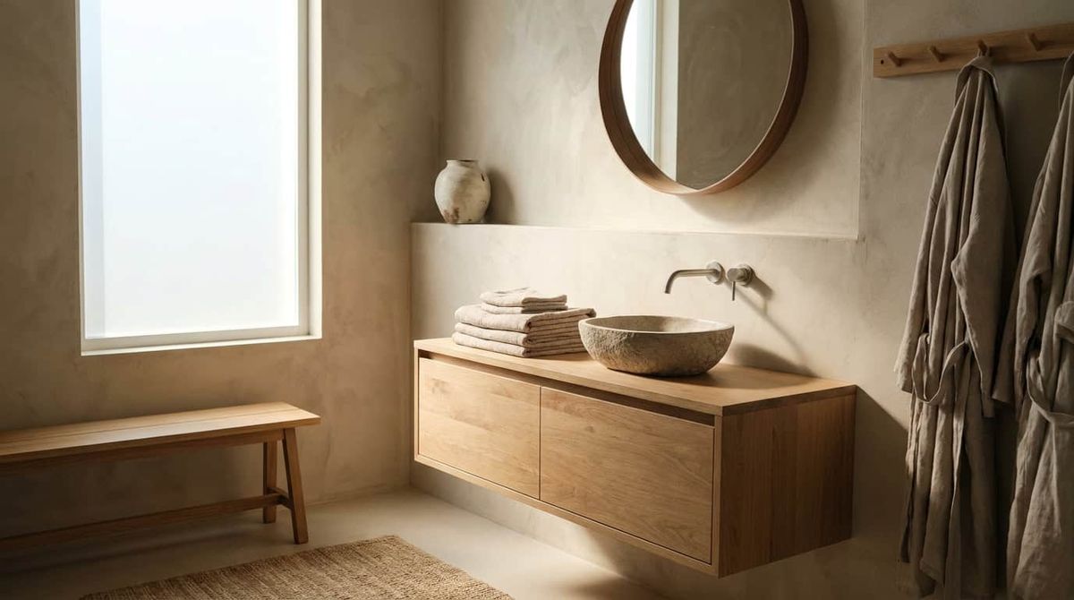 Japandi floor lamps and sconces