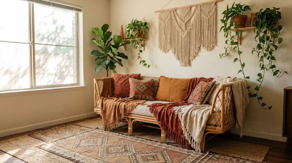25 Boho Before & After Room Transformations Under $200