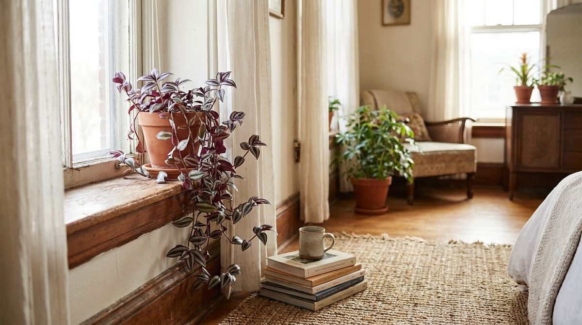 Zebra Tradescantia (Tradescantia zebrina): low-maintenance indoor plants idea Zebra Tradescantia (Tradescantia zebrina): low-maintenance indoor plants idea