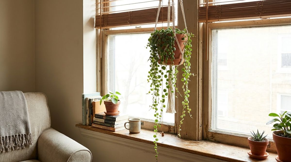 String of Turtles: indoor hanging plant ideas idea