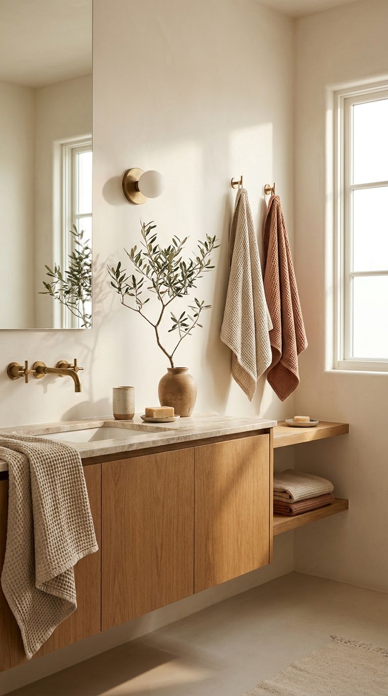 Guest bathroom neutral hospitality Guest bathroom neutral hospitality