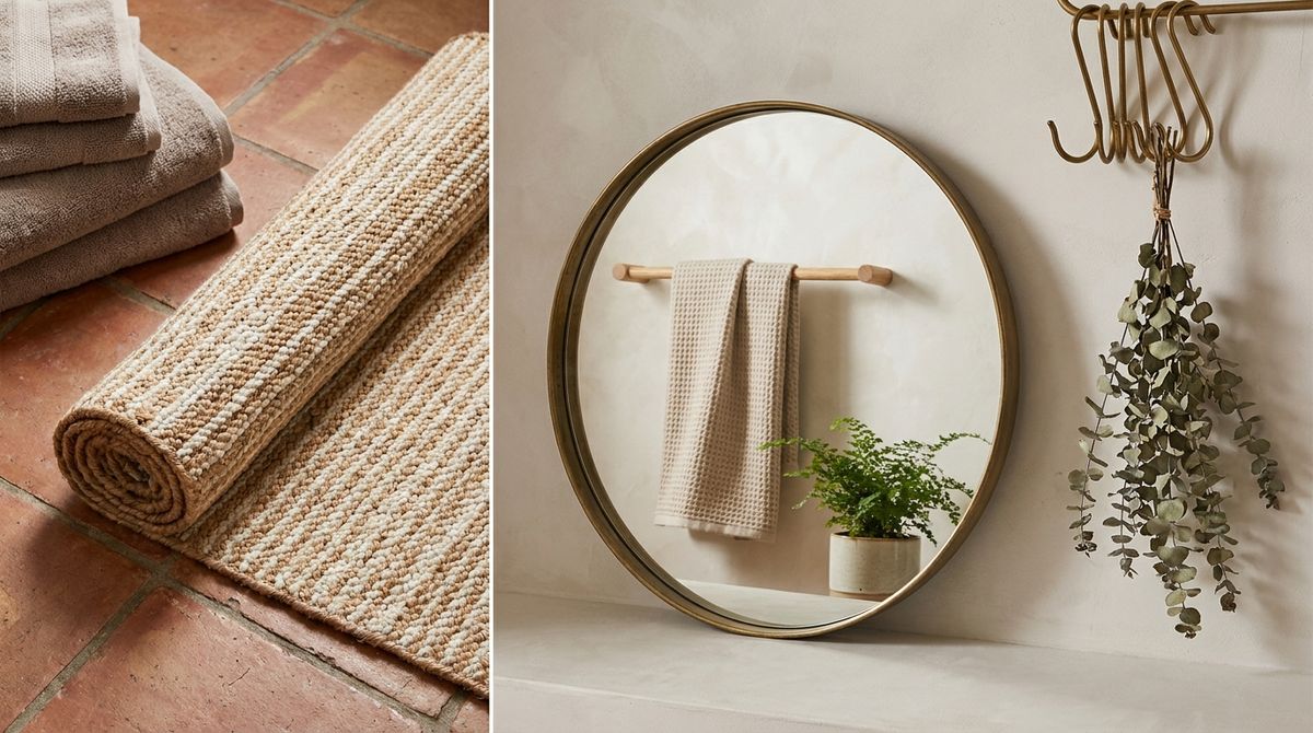 Renter-Friendly Quick Picks Under $50 — Best Bathroom Decor 2026: Rugs, Mirrors & Towel Bars