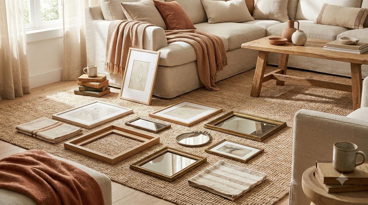 Step 2: Gather Your Frames and Content — How to Make a Gallery Wall in 7 Steps (No Damage, No Regrets)