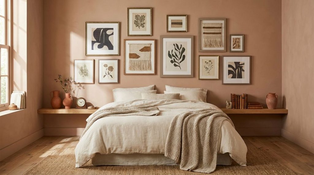 Bedroom Gallery Wall Ideas 2026: 15 Layouts That Actually Work Above the Bed
