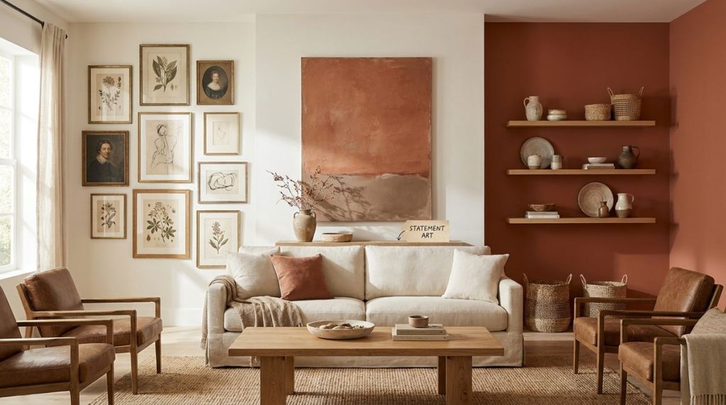 Gallery Wall vs Accent Wall vs Statement Art: Which One?