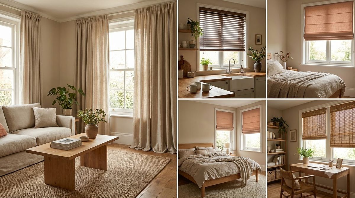 Curtains vs Blinds vs Shades: Best for Each Room (2026) - cover Curtains vs Blinds vs Shades: Best for Each Room (2026) - cover