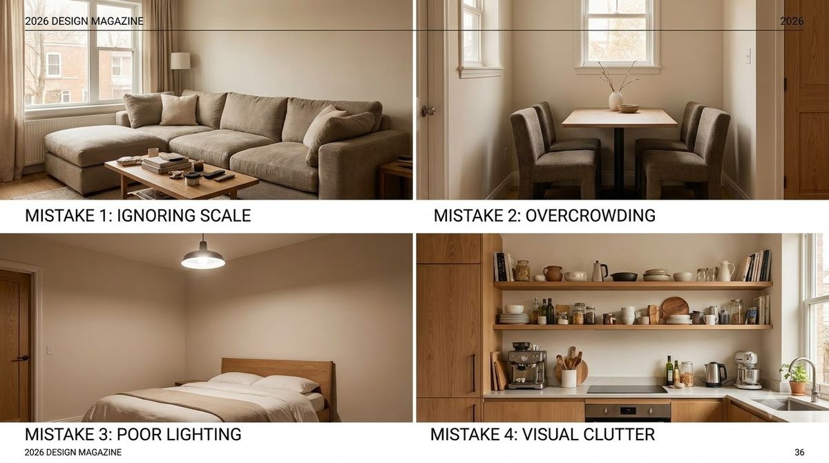 What are common small apartment mistakes? - Small Apartment Decorating Mistakes to Avoid (2026) What are common small apartment mistakes? - Small Apartment Decorating Mistakes to Avoid (2026)