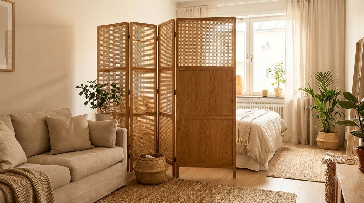 Room Divider Ideas for Studios (Renter-Friendly 2026) - cover Room Divider Ideas for Studios (Renter-Friendly 2026) - cover
