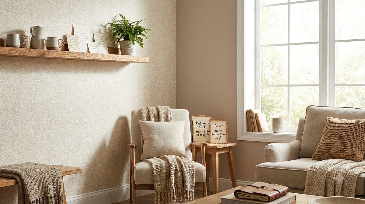 How much does each really cost per square foot? - Peel-and-Stick Wallpaper vs Paint: Best for Renters (2026)