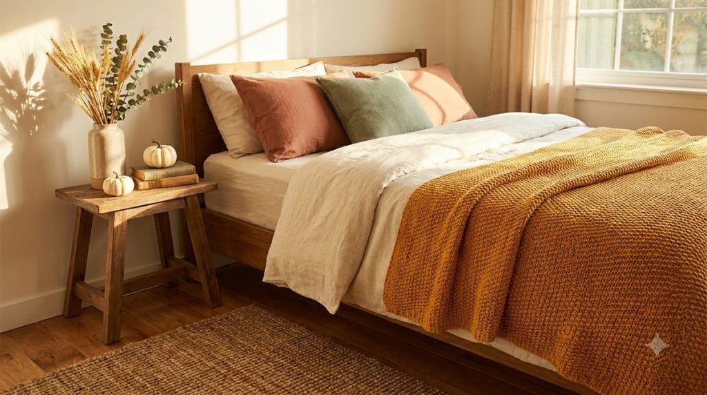 Cozy Fall Bedroom Refresh Under $100 (2026)