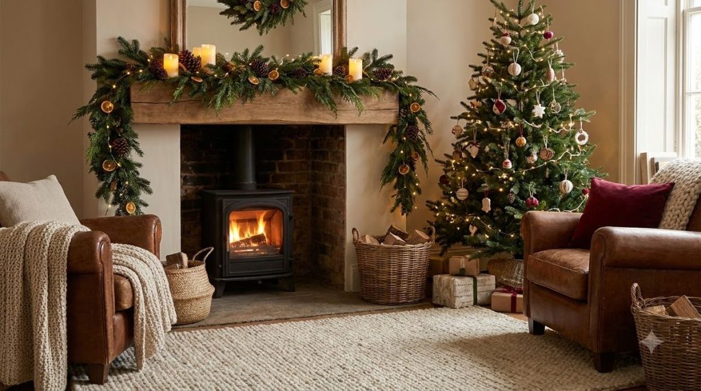 Christmas Living Room Decor Ideas (Cozy & Budget 2026)