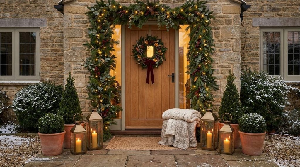 Christmas Front Door & Entryway Ideas (2026)