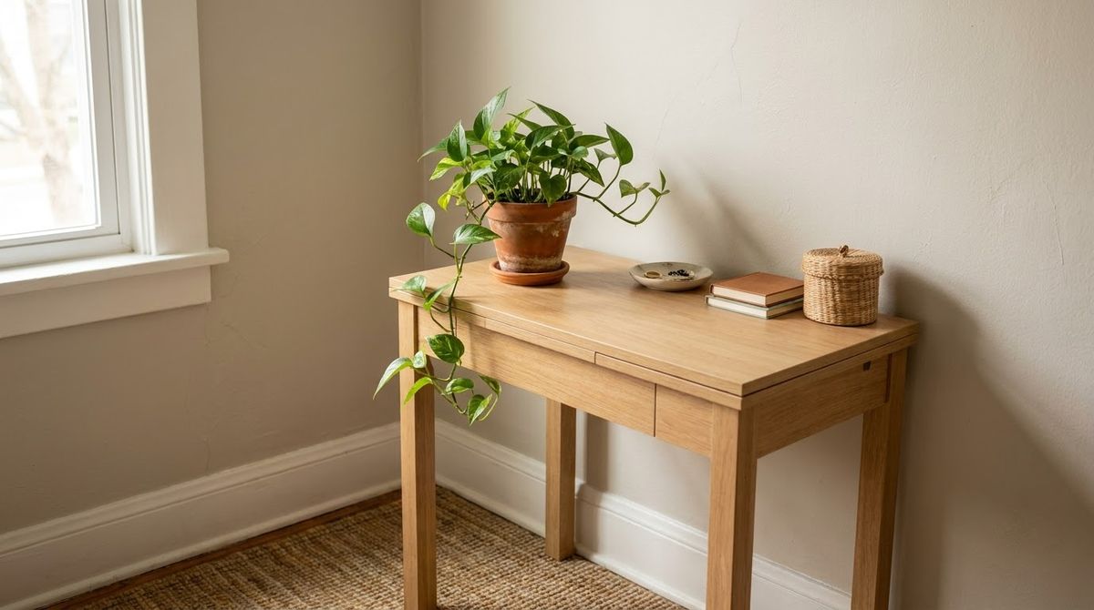 A Small Live Plant for the Corner idea for bedroom dresser decor ideas A Small Live Plant for the Corner idea for bedroom dresser decor ideas