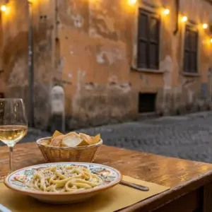 Illustration of Cacio e pepe