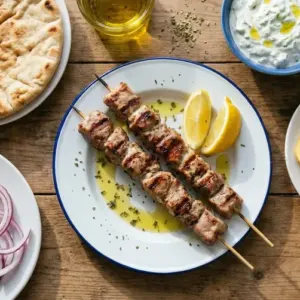 Illustration of Souvlaki