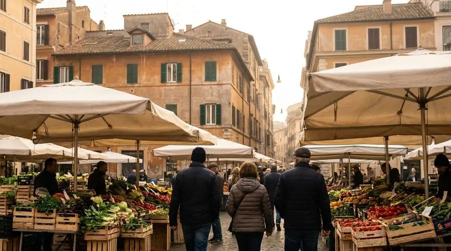 Illustration of a street in Centro Storico