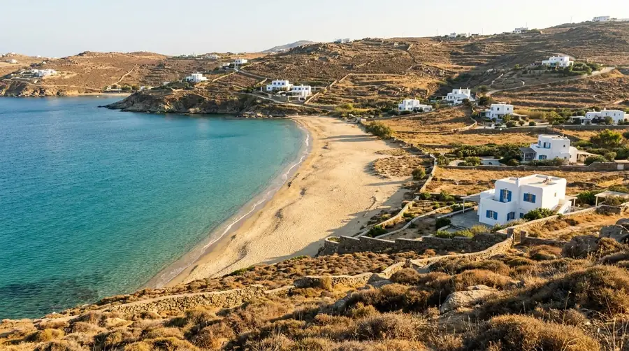 Illustration of Elia & south-east beaches