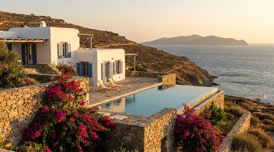 Mykonos Villas: 14 Real Villas by Area