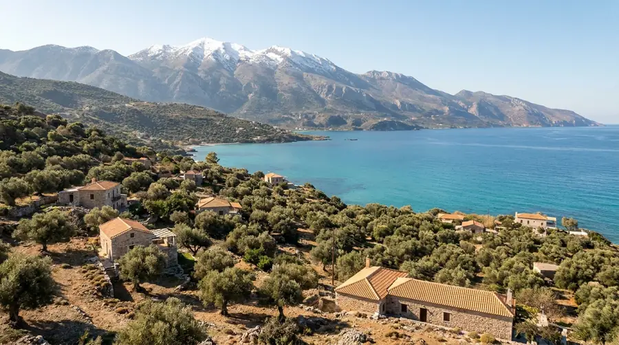 Illustration of Crete (Chania & Rethymno)