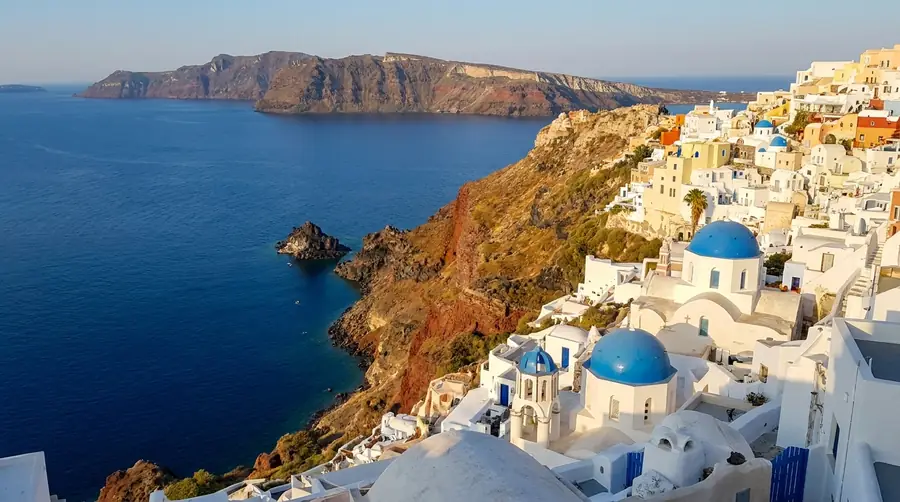 Illustration of Santorini
