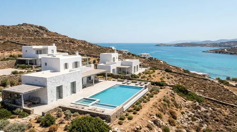 Illustration of a villa in Paros & Naxos