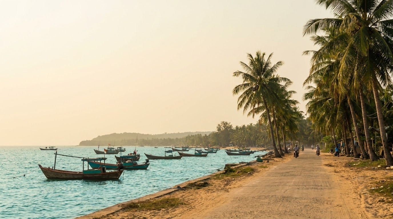 Phu Quoc, Vietnam: AI illustration of the area